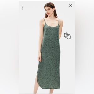 Silk Organic Dash Slip Dress